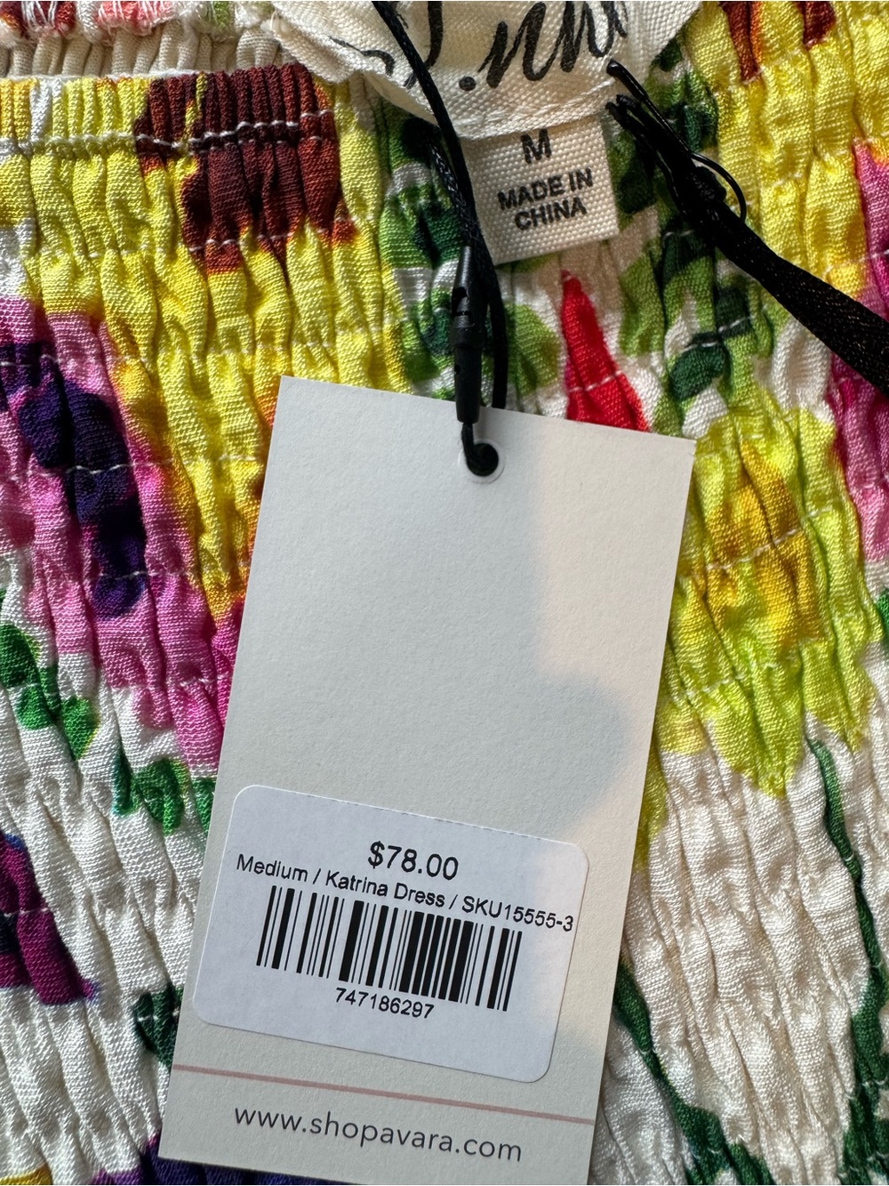 Floral Square-Neck Maxi Dress in Multicolor - Picture 8 of 10